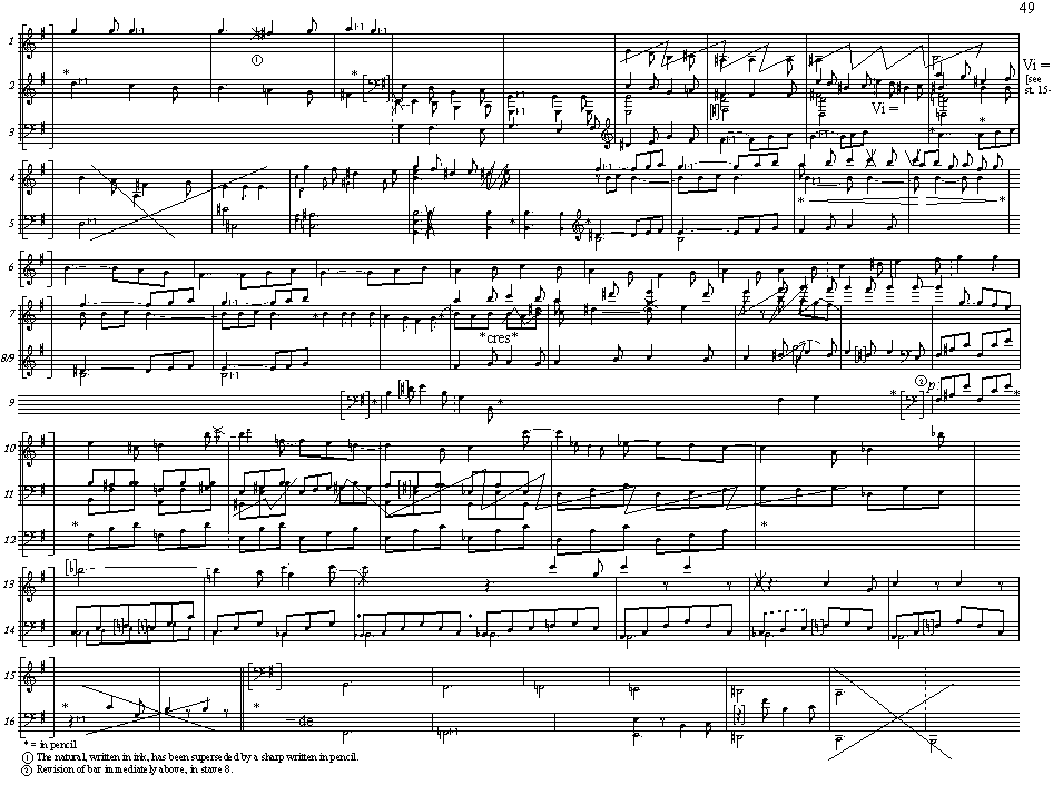 Transcription of part of Draft 9a on page 49.