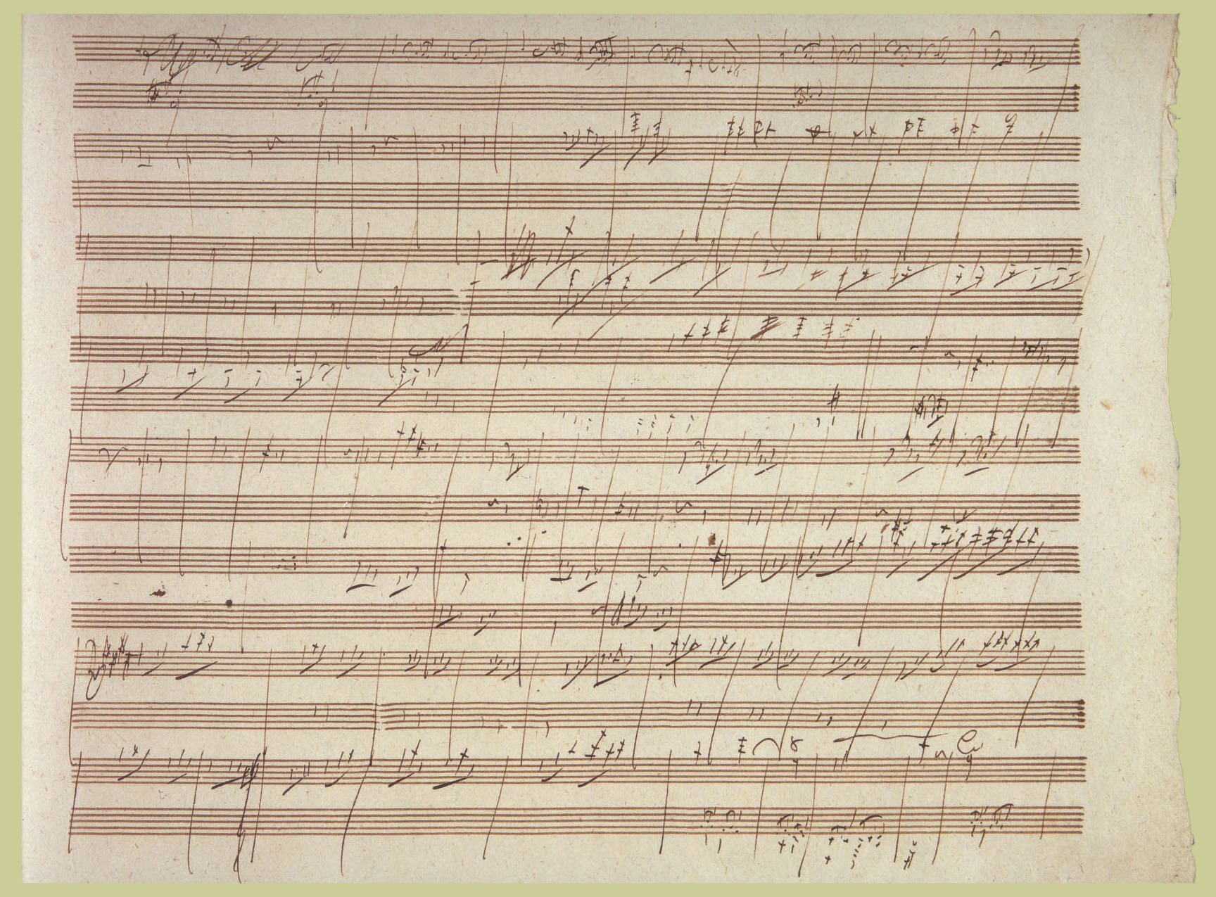 Page 41 of Beethoven’s Artaria 195 Sketchbook.