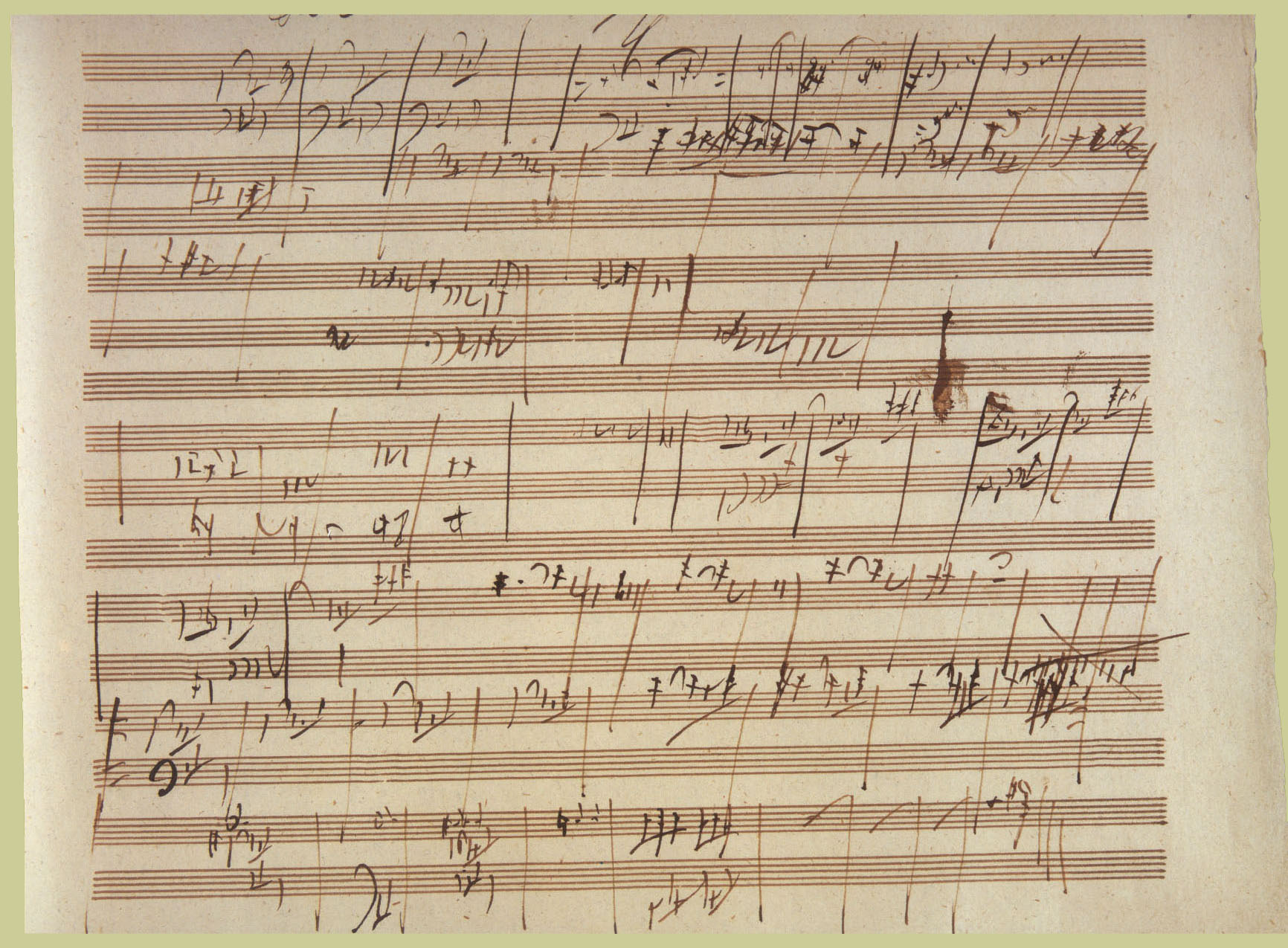 Page 45 of Beethoven’s Artaria 195 Sketchbook.